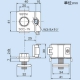 因幡電工 【在庫限り】中間吊り金具 チャンネル・L型アングル支持金具 3方向取付対応 中間吊り金具 チャンネル・L型アングル支持金具 3方向取付対応 SCC-1N 画像4