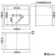 カクダイ 【販売終了】散水栓ボックス フタ収納式 サイズ235×190mm 散水栓ボックス フタ収納式 サイズ235×190mm 626-135 画像2