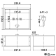 カクダイ 【販売終了】散水栓ボックス サイズ190×235mm カギ付 散水栓ボックス サイズ190×235mm カギ付 6267 画像2