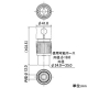 カクダイ 【販売終了】大口径ホーセンド 《RIZAL》 大規模散水・屋外冷却用 内径18×外径24〜25mmホース用 流路内径12mm 大口径ホーセンド 《RIZAL》 大規模散水・屋外冷却用 内径18×外径24〜25mmホース用 流路内径12mm 568-091 画像2