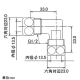 カクダイ 【販売終了】シルバーミスト用エルボ 屋外冷却噴霧システム用 シルバーミスト用エルボ 屋外冷却噴霧システム用 576-412 画像2