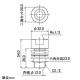 カクダイ 【生産完了品】曲面用取出し金具 排水バルブ取付用 雨水タンク用部品 呼び13 パッキン付 曲面用取出し金具 排水バルブ取付用 雨水タンク用部品 呼び13 パッキン付 571-506-13 画像2
