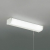 コイズミ照明 LED一体型キッチンライト 壁面・天井面取付用 FL15W相当 昼白色 プルスイッチ・コンセント付 AB46898L