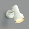 コイズミ照明 LEDスポットライト 防雨型 白熱球100W相当 電球色 オフホワイト AU40625L