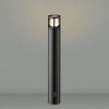 コイズミ照明 【生産完了品】LED一体型ガーデンライト 《Sulim》 防雨型 高さ400mm 幅φ60mm 電球色 黒 AU40162L