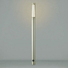 コイズミ照明 【生産完了品】LED一体型ガーデンライト 《Sulim》 防雨型 高さ745mm 幅φ45mm 電球色 ウォームシルバー AU40167L
