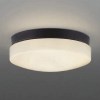 コイズミ照明 LED軒下シーリングライト 防雨・防湿型 天井・壁面取付用 FCL20W相当 電球色 黒 AU46891L