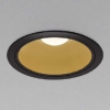 コイズミ照明 LEDレトロフィットダウンライト レギュラータイプ M形 ベースタイプ 白熱球60・40W相当 口金E17 ランプ別売 埋込穴φ100mm ブラック AD92059L
