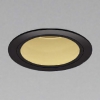 コイズミ照明 LEDレトロフィットダウンライト レギュラータイプ M形 ベースタイプ 白熱球60・40W相当 口金E17 ランプ別売 埋込穴φ75mm ブラック AD92065L