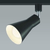 コイズミ照明 【生産完了品】LEDスポットライト ライティングレール取付タイプ 白熱球100W相当 電球色 散光タイプ ランプ付 口金E26 黒色 AS45509L