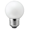 電材堂 【生産完了品】【ケース販売特価 10個セット】LED電球 G50ボール形 ホワイトタイプ 25W形相当 電球色 口金E26 LDG2LG50WHDNZ_set