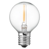ヤザワ 【生産完了品】LED電球 G40ボール形 クリアタイプ 10W形相当 電球色 口金E17 LDG1LG40E17C