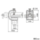 ネグロス電工 【販売終了】【ケース販売特価 20個セット】一般形鋼用管支持金具 《パイラック&#174;》 適合フランジ厚9〜24mm 電気亜鉛めっき 【ケース販売特価 20個セット】一般形鋼用管支持金具 《パイラック&#174;》 適合フランジ厚9〜24mm 電気亜鉛めっき PH1WF_set 画像2