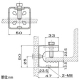 ネグロス電工 【販売終了】一般形鋼用支持金具 《アングラック&#174;》 タップサイズM8 適合フランジ厚5〜22mm 電気亜鉛めっき 一般形鋼用支持金具 《アングラック&#174;》 タップサイズM8 適合フランジ厚5〜22mm 電気亜鉛めっき B3L-M8 画像3