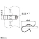 ネグロス電工 【販売終了】【ケース販売特価 20個セット】一般形鋼用ケーブル支持金具 《FVラック&#174;》 適合フランジ厚3〜12mm VVFケーブル1.6・2.0×2C 1.6・2.0×3C各1回線まで ステンレス鋼 【ケース販売特価 20個セット】一般形鋼用ケーブル支持金具 《FVラック&#174;》 適合フランジ厚3〜12mm VVFケーブル1.6・2.0×2C 1.6・2.0×3C各1回線まで ステンレス鋼 S-LF5_set 画像2