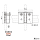 ネグロス電工 【販売終了】【ケース販売特価 10個セット】吊りボルト用軽みぞ形鋼支持金具 二重天井用 38×12 W3/8 【ケース販売特価 10個セット】吊りボルト用軽みぞ形鋼支持金具 二重天井用 38×12 W3/8 HR9R_set 画像3