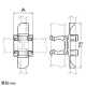 ネグロス電工 【販売終了】【ケース販売特価 20個セット】吊りボルト用PF管支持具 《FVラック&#174;》 二重天井用 W3/8 呼び22 【ケース販売特価 20個セット】吊りボルト用PF管支持具 《FVラック&#174;》 二重天井用 W3/8 呼び22 HTPF22-W3_set 画像3