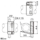 ネグロス電工 【販売終了】【ケース販売特価 20個セット】吊りボルト用PF管・ケーブル支持具 《FVラック&#174;》 二重天井用 W3/8 呼び14・16・22・28 【ケース販売特価 20個セット】吊りボルト用PF管・ケーブル支持具 《FVラック&#174;》 二重天井用 W3/8 呼び14・16・22・28 FFC1_set 画像3