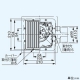 パナソニック 天井埋込形換気扇 ルーバーセットタイプ 低騒音・自動運転形 24時間常時換気 強・弱速調付 埋込寸法177mm角 適用パイプφ100mm 湿度センサー・フィルター付 天井埋込形換気扇 ルーバーセットタイプ 低騒音・自動運転形 24時間常時換気 強・弱速調付 埋込寸法177mm角 適用パイプφ100mm 湿度センサー・フィルター付 FY-17CFH8V 画像3