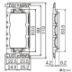 パナソニック 埋込コンセント用絶縁取付枠 埋込コンセント用絶縁取付枠 WTL3710K 画像2