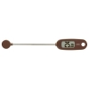 ドリテック 【生産完了品】クッキング温度計 使用温度範囲-10〜+300℃ 防滴IPX2 ブラウン O-274BR