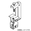 ネグロス電工 【販売終了】【受注生産品】一般形鋼用吊りボルト支持金具 ナット組込タイプ W1/2 フランジ厚40〜70mm 電気亜鉛めっき 【受注生産品】一般形鋼用吊りボルト支持金具 ナット組込タイプ W1/2 フランジ厚40〜70mm 電気亜鉛めっき HB4T-W4 画像1