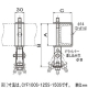 ネグロス電工 【販売終了】みぞ形鋼用吊りボルト支持金具 六角W3/8×125 W3/8 100×50 電気亜鉛めっき みぞ形鋼用吊りボルト支持金具 六角W3/8×125 W3/8 100×50 電気亜鉛めっき CYF100S 画像3