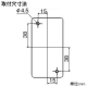 アメリカン電機 【生産完了品】複式露出コンセント 引掛形・2ヶ口 接地形2P 15A 125V 引締式 複式露出コンセント 引掛形・2ヶ口 接地形2P 15A 125V 引締式 3111D 画像3