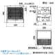 三菱 換気空清機 《ロスナイ&reg;》 準寒冷地・温暖地仕様 住宅用 12畳用 壁埋込30cm角穴取付タイプ 急速排気付タイプ 壁スイッチタイプ スイッチ別売 換気空清機 《ロスナイ&reg;》 準寒冷地・温暖地仕様 住宅用 12畳用 壁埋込30cm角穴取付タイプ 急速排気付タイプ 壁スイッチタイプ スイッチ別売 VL-12EKH3 画像2