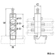 ネグロス電工 【販売終了】【受注生産品】ダクターチャンネル水平支持用ケーブル支持金具 《ケーブラー&#174;》 3段用 D15・20・1・2・3・ケーブルラックタイプ φ20〜25mm 【受注生産品】ダクターチャンネル水平支持用ケーブル支持金具 《ケーブラー&#174;》 3段用 D15・20・1・2・3・ケーブルラックタイプ φ20〜25mm K25-3A 画像3