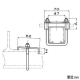 ネグロス電工 【販売終了】形鋼用交差支持金具 《サスウェイ&#174;》 開口上・下・横向き用 45型 フランジ厚3〜10mm 形鋼用交差支持金具 《サスウェイ&#174;》 開口上・下・横向き用 45型 フランジ厚3〜10mm S-DH2UL 画像3