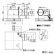 三菱 【生産完了品】ダクト用換気扇 天井埋込形 消音形 サニタリー用 フラットインテリアタイプ 接続パイプφ100mm 埋込寸法205mm角 ダクト用換気扇 天井埋込形 消音形 サニタリー用 フラットインテリアタイプ 接続パイプφ100mm 埋込寸法205mm角 VD-13ZEC10-FP 画像2