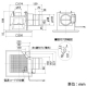 三菱 【生産完了品】ダクト用換気扇 天井埋込形 低騒音形 サニタリー用 電気式シャッター付 マンション・寒冷地用 接続パイプφ100mm 埋込寸法180mm角 ダクト用換気扇 天井埋込形 低騒音形 サニタリー用 電気式シャッター付 マンション・寒冷地用 接続パイプφ100mm 埋込寸法180mm角 VD-10ZCD11 画像2