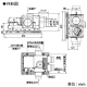 三菱 バス乾燥・暖房・換気システム 2部屋換気用 100V電源 接続パイプφ100mm 天吊埋込寸法420×300mm ACモーター搭載 バス乾燥・暖房・換気システム 2部屋換気用 100V電源 接続パイプφ100mm 天吊埋込寸法420×300mm ACモーター搭載 V-142BZ5 画像2