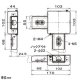 ネグロス電工 【販売終了】【受注生産品】ジャンクションボックス 《ダクト》 L形二方出 底面ノックアウト付 DP3タイプ 【受注生産品】ジャンクションボックス 《ダクト》 L形二方出 底面ノックアウト付 DP3タイプ DB3LN 画像2
