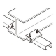 ネグロス電工 【販売終了】形鋼用交差支持金具 《ダクト》 開口上・下向き用 DP3タイプ フランジ厚3〜10mm 形鋼用交差支持金具 《ダクト》 開口上・下向き用 DP3タイプ フランジ厚3〜10mm DH3UL 画像2