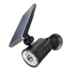 オンスクエア 防犯カメラ型LEDセンサーライト ソーラー充電式 800lm 昼光色 防水防塵IP65相当 OL-332B