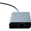 ELECOM 【生産完了品】有線LANアダプター ギガビット対応 USB3.1 Type-C USBハブ付 ケーブル長30cm ブラック 有線LANアダプター ギガビット対応 USB3.1 Type-C USBハブ付 ケーブル長30cm ブラック EDC-GUC3H-B 画像2