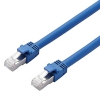 ELECOM LANケーブル スタンダードタイプ CAT7対応 ヨリ線 シールド付 長さ2m LANケーブル スタンダードタイプ CAT7対応 ヨリ線 シールド付 長さ2m LD-TWS/BU2 画像1