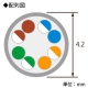 ELECOM LANケーブル ソフトタイプ CAT6準拠 ヨリ線 ツメ折れ防止タイプ 結束バンド付 長さ0.15m×2本入 LANケーブル ソフトタイプ CAT6準拠 ヨリ線 ツメ折れ防止タイプ 結束バンド付 長さ0.15m×2本入 LD-GPYTB/BK015W 画像3