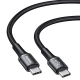 電材堂 【生産完了品】USBケーブル Type-C PD2.0対応 長さ0.5m ブラック USBケーブル Type-C PD2.0対応 長さ0.5m ブラック DCATGH-I01 画像3