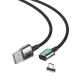 電材堂 【販売終了】マグネットケーブル USB-Micro 長さ1m ブラック マグネットケーブル USB-Micro 長さ1m ブラック DCAMXC-A01 画像4