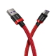 電材堂 【生産完了品】USBケーブル USB-Type-C 急速充電対応 長さ1m ゴールド+ブラック USBケーブル USB-Type-C 急速充電対応 長さ1m ゴールド+ブラック DCATZH-AV1 画像3