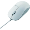 ELECOM 法人向け有線マウス BlueLED方式 Mサイズ 3ボタン ホワイト M-K7UBWH/RS
