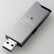 ELECOM スライド式USBメモリ 《FALDA》 USB3.0対応 64GB ブラック MF-DAU3064GBK