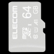 ELECOM 【生産完了品】タブレット向けmicroSDXCメモリカード 防水仕様型 64GB MF-TM064GU11IKA