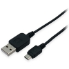 多摩電子工業 USBケーブル USB⇔microUSB 充電専用 90cm ブラック TH19SCK