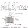 三菱 【生産完了品】ダクト用換気扇 天井埋込形 サニタリー用 低騒音形 2〜3部屋換気用 接続パイプφ100mm 埋込寸法315mm角 ダクト用換気扇 天井埋込形 サニタリー用 低騒音形 2〜3部屋換気用 接続パイプφ100mm 埋込寸法315mm角 VD-18ZFPC12 画像2