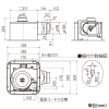 三菱 ダクト用換気扇 天井埋込形 居間・事務所・店舗用 低騒音形 グリル別売・大風量タイプ 24時間換気機能付 接続パイプφ100mm 埋込寸法260mm角 ダクト用換気扇 天井埋込形 居間・事務所・店舗用 低騒音形 グリル別売・大風量タイプ 24時間換気機能付 接続パイプφ100mm 埋込寸法260mm角 VD-15ZLXP13-IN 画像2