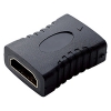 ELECOM HDMI中継アダプタ タイプAメス-タイプAメス AD-HDAAS01BK